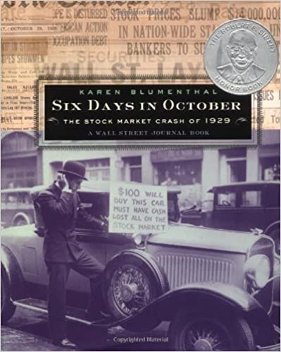 Six Days in October: The Stock Market Crash of 1929: A Wall Street Journal Book for Children - Epub + Converted Pdf